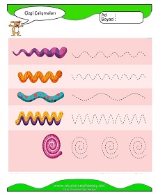 Çizgi Çalışma Sayfaları